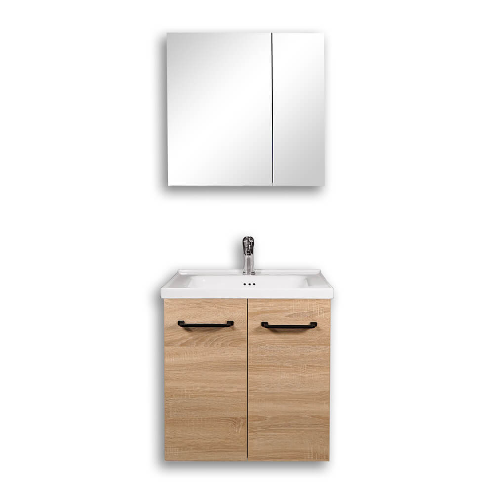 原木簡約風設計浴櫃組|台灣製造 低甲醛 無毒認證:圖片 3