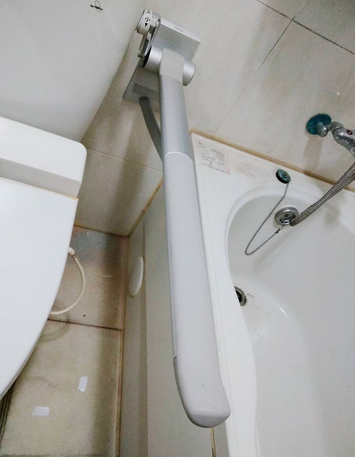 浴室輔具扶手淋浴椅-實裝案例7