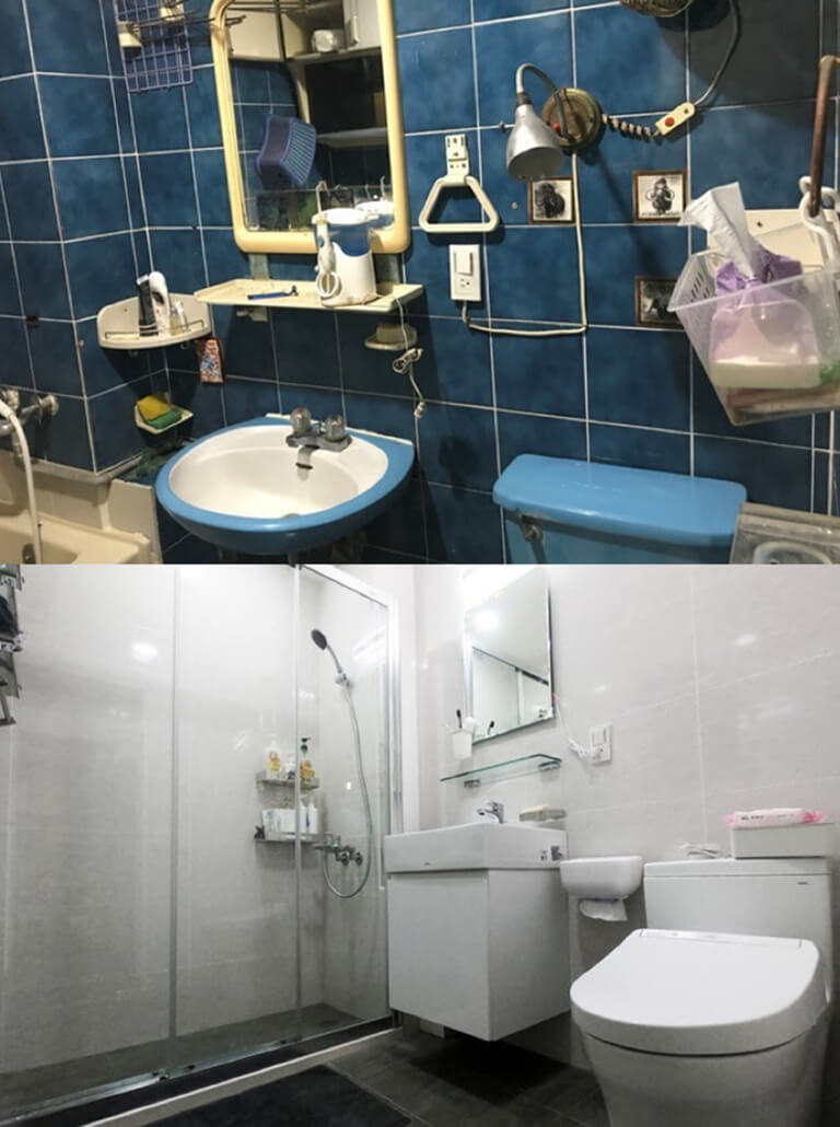 開箱-近50年老浴室改造-一太e衛浴