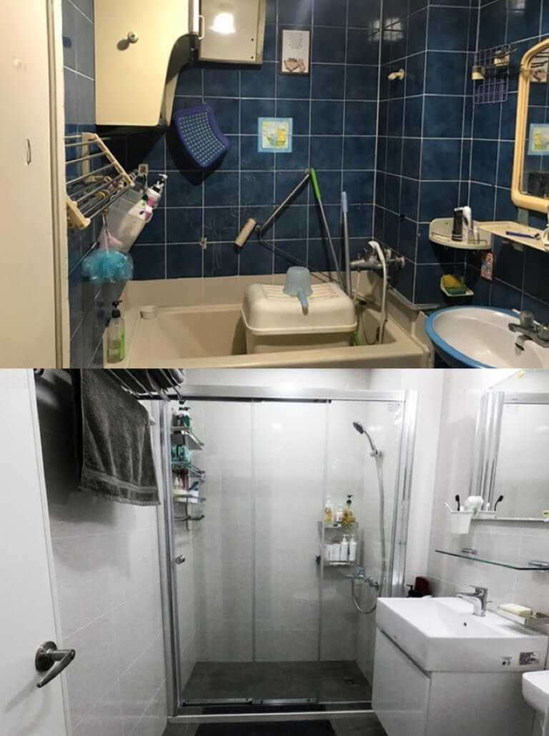 開箱-近50年老浴室改造-一太e衛浴
